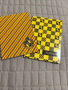 Hufflepuff Journal Set - Yellow & Black